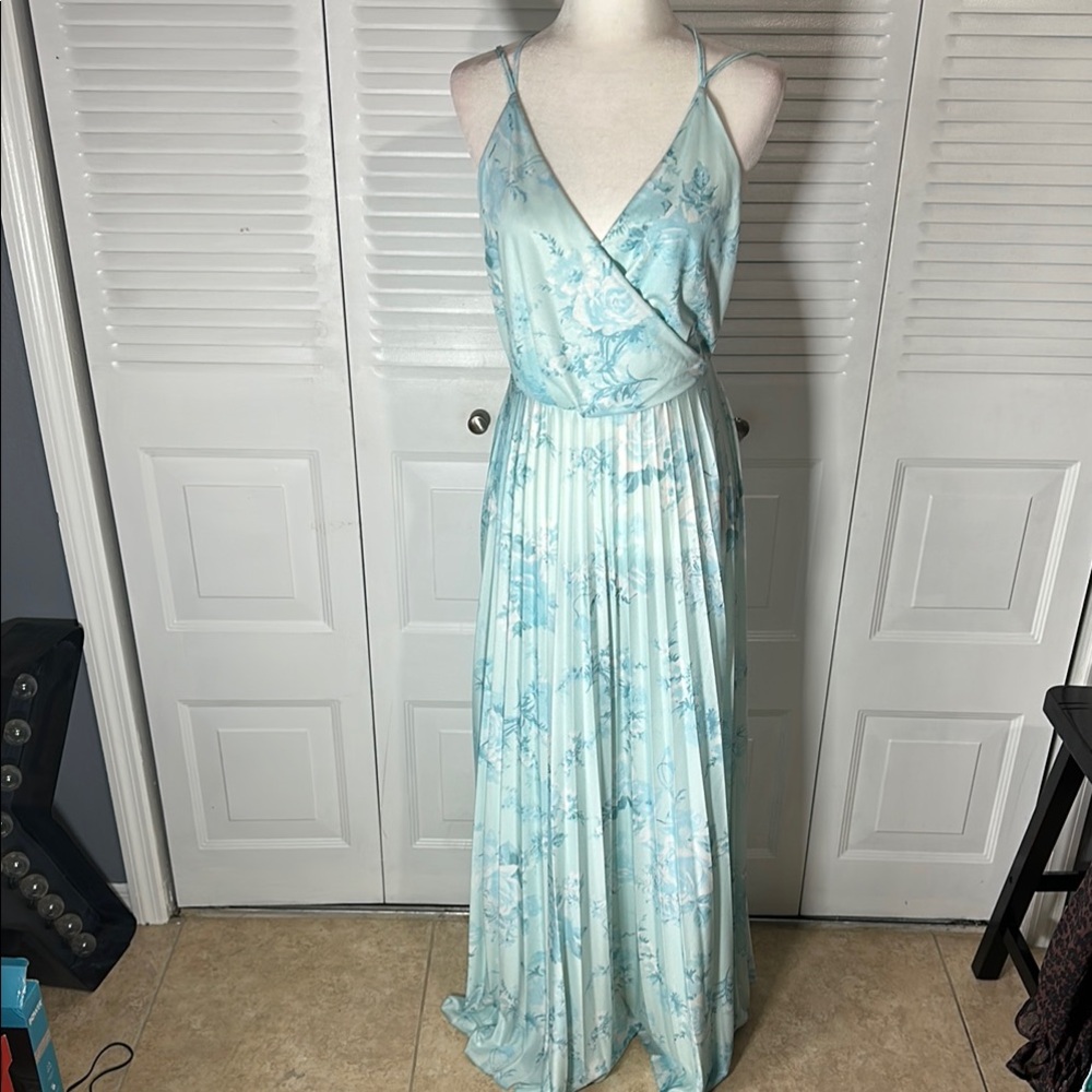 ASOS Blue Maxi Dress with Elegant Flow